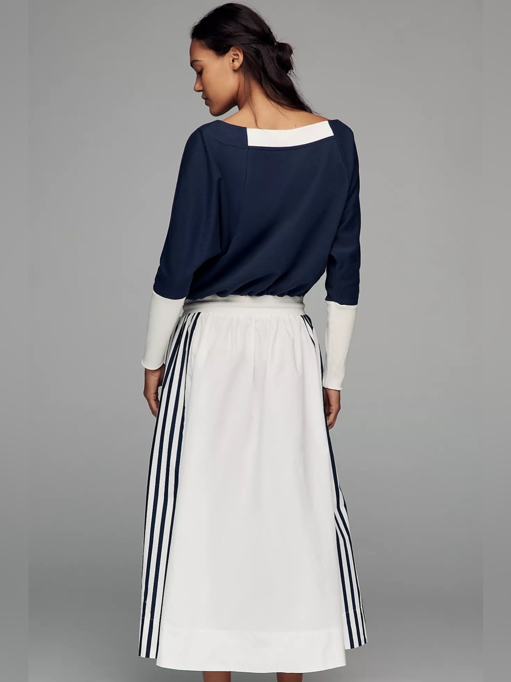 Anthropologie Daily Practice Twofer Long-Sleeve Maxi Dress - Picture 2 of 4